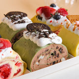 6 pieces of Mille Crepe Rolls - Crepe Cakes - RE Birth Cake - - Eat Cake Today - Birthday Cake Delivery - KL/PJ/Malaysia