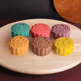 6 pieces of Snowskin Cheesecake Mooncake - Mooncake - In The Clouds Cakes - - Eat Cake Today - Birthday Cake Delivery - KL/PJ/Malaysia