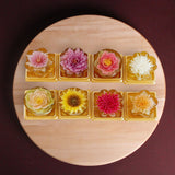 8 Pieces of Chrysanthemum Flower Tea Jelly Mooncake - Jelly Cakes - Sue Jelly Cake & Deli - - Eat Cake Today - Birthday Cake Delivery - KL/PJ/Malaysia