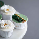 9 pieces of Emerald Raya Luxe Cupcakes - Cupcakes - Little Collins - - Eat Cake Today - Birthday Cake Delivery - KL/PJ/Malaysia