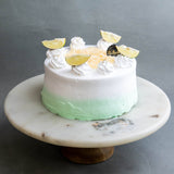 Bahamas Coconut Lime Gateau Cake 6" - Sponge Cakes - RE Birth Cake - - Eat Cake Today - Birthday Cake Delivery - KL/PJ/Malaysia