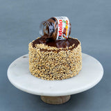 Banana Choco-Tella Cake 6" - Mousse Cakes - RE Birth Cake - - Eat Cake Today - Birthday Cake Delivery - KL/PJ/Malaysia