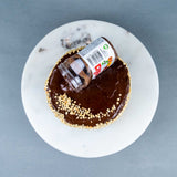 Banana Choco-Tella Cake 6" - Mousse Cakes - RE Birth Cake - - Eat Cake Today - Birthday Cake Delivery - KL/PJ/Malaysia