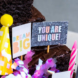 Birthday Classic Brownie - Brownies - Mr & Mrs Brownie - - Eat Cake Today - Birthday Cake Delivery - KL/PJ/Malaysia
