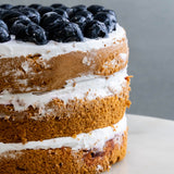Blueberry Shortcake 6" - Sponge Cakes - Seventh Day Cafe - - Eat Cake Today - Birthday Cake Delivery - KL/PJ/Malaysia