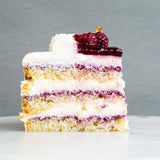 Brandy Yougurt Cake with Berry compote - Sponge Cakes - Daily Bakery - - Eat Cake Today - Birthday Cake Delivery - KL/PJ/Malaysia