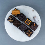 Brownie Mixture Box 8" - Brownies - K.Bake - - Eat Cake Today - Birthday Cake Delivery - KL/PJ/Malaysia