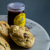 Buttermilk Craisin Scones & Strawberry jam - Scones - Justine's Cakes & Kueh - - Eat Cake Today - Birthday Cake Delivery - KL/PJ/Malaysia