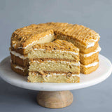 Butterscotch Cookies Cake - Buttercakes - Ennoble by Elevete - - Eat Cake Today - Birthday Cake Delivery - KL/PJ/Malaysia