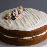 Carrot Walnut Cake 9" - Carrot Cake - Madeleine Patisserie - - Eat Cake Today - Birthday Cake Delivery - KL/PJ/Malaysia