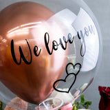 Charmaine Balloon Fresh Flower Box - Balloons - Bull & Rabbit - - Eat Cake Today - Birthday Cake Delivery - KL/PJ/Malaysia