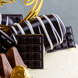 Chocolate Gold Cake - Designer Cakes - In The Clouds Cakes - - Eat Cake Today - Birthday Cake Delivery - KL/PJ/Malaysia
