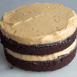 Chocolate Peanut Butter Cake - Chocolate Cake - Little Tee Cakes - - Eat Cake Today - Birthday Cake Delivery - KL/PJ/Malaysia