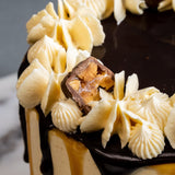 Chocolate Snickers Salted Caramel Cake - Buttercakes - Butter Grail - - Eat Cake Today - Birthday Cake Delivery - KL/PJ/Malaysia