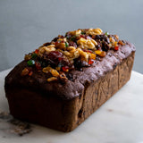 Christmas Rum Fruit & Walnut Loaf 8" - Loafs - Justine's Cakes & Kueh - - Eat Cake Today - Birthday Cake Delivery - KL/PJ/Malaysia