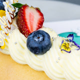 Christmas Strawberry Log Cake - Sponge Cakes - Fla Café - - Eat Cake Today - Birthday Cake Delivery - KL/PJ/Malaysia