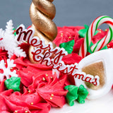 Christmas Unicorn Cake - Buttercakes - In The Clouds Cakes - - Eat Cake Today - Birthday Cake Delivery - KL/PJ/Malaysia