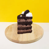 Cookie and Cream Chocolate Vegan Naked Cake 6" - Vegan Cakes - Junandus - - Eat Cake Today - Birthday Cake Delivery - KL/PJ/Malaysia