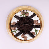 Cookie and Cream Chocolate Vegan Naked Cake 6" - Vegan Cakes - Junandus - - Eat Cake Today - Birthday Cake Delivery - KL/PJ/Malaysia