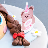Cutie Girl Chocolate Pinata 5.5" - Designer Cakes - Junandus - - Eat Cake Today - Birthday Cake Delivery - KL/PJ/Malaysia