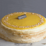 D24 Durian Mille Crepe 8" - Mille Crepe - Junandus - - Eat Cake Today - Birthday Cake Delivery - KL/PJ/Malaysia