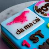 Da Ma Cai Jelly Cake 6" - Jelly Cakes - Q Jelly Bakery - - Eat Cake Today - Birthday Cake Delivery - KL/PJ/Malaysia