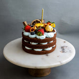 Dad's Chocolate Mint Naked Cake - Fruit Cakes - Cake Lab - - Eat Cake Today - Birthday Cake Delivery - KL/PJ/Malaysia
