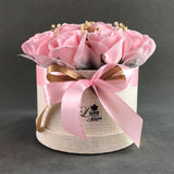 Deluxe Fragrance Rose Soap Flower Hat Box - Flower - Luxe Florist - - Eat Cake Today - Birthday Cake Delivery - KL/PJ/Malaysia