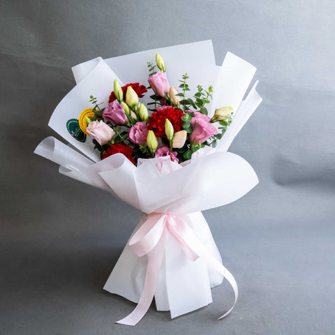 Devorah Fresh Flower Bouquet - Flowers - Bull & Rabbit - - Eat Cake Today - Birthday Cake Delivery - KL/PJ/Malaysia