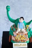 Dinasour with Boy 6" - Customized Cakes - Cakes by Maine - - Eat Cake Today - Birthday Cake Delivery - KL/PJ/Malaysia