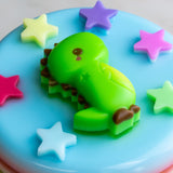 Dinosaur Jelly Cake 4" - Jelly Cakes - Q Jelly Bakery - - Eat Cake Today - Birthday Cake Delivery - KL/PJ/Malaysia