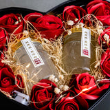 Double Love Heart Shape Gift Box - - Ding Feng Birdnest - - Eat Cake Today - Birthday Cake Delivery - KL/PJ/Malaysia