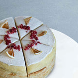 Earl Grey Raspberry Mille Crepe Cake - Crepe Cakes - Bite Sensation Bakehouse - - Eat Cake Today - Birthday Cake Delivery - KL/PJ/Malaysia
