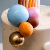 Earthy Rainbow Cake 4" - Designer Cakes - The Buttercake Factory - - Eat Cake Today - Birthday Cake Delivery - KL/PJ/Malaysia