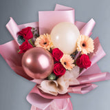 Felenia Fresh Flower Bouquet - Flowers - Bull & Rabbit - - Eat Cake Today - Birthday Cake Delivery - KL/PJ/Malaysia