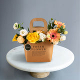 Fennie Fresh Flower Box - Flowers - Bull & Rabbit - - Eat Cake Today - Birthday Cake Delivery - KL/PJ/Malaysia