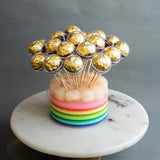 Ferrero Bouquet Jelly Cake 6" - Jelly Cakes - Jerri Home - - Eat Cake Today - Birthday Cake Delivery - KL/PJ/Malaysia