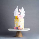 Flamingo Sunset Cake 5" - Designer Cake - D'sabroso - - Eat Cake Today - Birthday Cake Delivery - KL/PJ/Malaysia