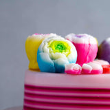 Flower Bouquet Jelly Cake 6" - Jelly Cakes - Q Jelly Bakery - - Eat Cake Today - Birthday Cake Delivery - KL/PJ/Malaysia
