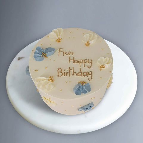 Flower Dreamy Korean Cake 6" - Sponge Cakes - Sweet Creations - - Eat Cake Today - Birthday Cake Delivery - KL/PJ/Malaysia