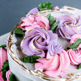 Flower Garden Cake 4" - Designer Cake - The Buttercake Factory - - Eat Cake Today - Birthday Cake Delivery - KL/PJ/Malaysia