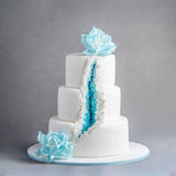 Sapphire Geode Cake - Designer Cake - Baker's Art - - Eat Cake Today - Birthday Cake Delivery - KL/PJ/Malaysia
