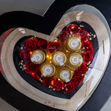 Giant PVC Love Heart Shape Gift Box - - Ding Feng Birdnest - - Eat Cake Today - Birthday Cake Delivery - KL/PJ/Malaysia