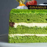 Green Tea Sponge Cake - Sponge Cakes - Junandus Penang - - Eat Cake Today - Birthday Cake Delivery - KL/PJ/Malaysia
