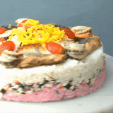 Haru Sushi Cake - Rice - Kyodai Sushi - - Eat Cake Today - Birthday Cake Delivery - KL/PJ/Malaysia