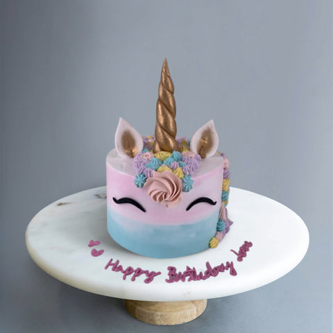 Heavenly Unicorn Cake 6" - Sponge Cakes - Sweet Creations - - Eat Cake Today - Birthday Cake Delivery - KL/PJ/Malaysia