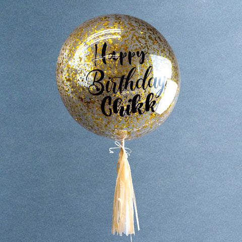 Helium Confetti Balloon 24" - Balloons - Happy Balloon Shop - - Eat Cake Today - Birthday Cake Delivery - KL/PJ/Malaysia