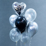Helium Heart Balloon Bouquet - Balloons - Happy Balloon Shop - - Eat Cake Today - Birthday Cake Delivery - KL/PJ/Malaysia