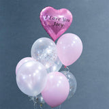 Helium Heart Balloon Bouquet - Balloons - Happy Balloon Shop - - Eat Cake Today - Birthday Cake Delivery - KL/PJ/Malaysia
