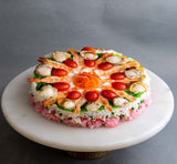Hokkaido Hotate Ebi Sushi Cake - Rice - Kyodai Sushi - - Eat Cake Today - Birthday Cake Delivery - KL/PJ/Malaysia